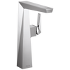 Delta Trillian Single Handle Vessel Bathroom Faucet in Lumicoat Chrome Finish - 743-PR-DST
