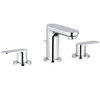 Grohe 2020900A Eurostyle Cosmopolitan 8 in. Widespread 2-Handle 3-Hole Bathroom Faucet Chrome