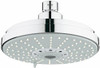Grohe Rainshower 27135000 160 Shower Head, 6-1/4" - 4 Sprays, 2.5 gpm in Grohe Chrome