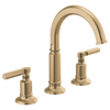 Brizo Invari Widespread Lavatory Faucet with Arc Spout - Less Handles 1.5 GPM