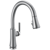 Delta Coranto Single Handle Pull Down Kitchen Faucet in Arctic Stainless Finish - 9179-AR-DST