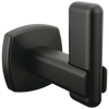 Brizo Allaria Robe Hook in Matte Black Finish - 693467-BL