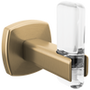 Brizo Allaria Robe Hook in Luxe Gold / Clear Acrylic Finish - 693467-GLCL