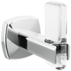 Brizo Allaria Robe Hook in Polished Chrome / Clear Acrylic Finish - 693467-PCCL