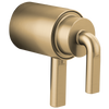 Brizo Litze TempAssure Thermostatic Valve Trim Notch Lever Handle Kit in Luxe Gold Finish - HL6039-GL