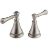 Delta Cassidy H297SS Metal Lever Handle Set - Deck Mount Bathroom & Bidet in Stainless Finish
