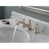 Delta Cassidy H297SS Metal Lever Handle Set - Deck Mount Bathroom & Bidet in Stainless Finish