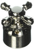 Delta Cassidy H595PN Metal Cross Handle Kit - Transfer Valve in Polished Nickel Finish