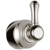 Delta Cassidy H597PN Metal Lever Handle - Transfer Valve in Polished Nickel Finish