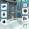 Hansgrohe Metropol 1.2 GPM Single Hole Bathroom Faucet with Pop-Up Drain