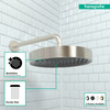 Hansgrohe Rainfinity 2.5 GPM Single Function Rain Shower Head