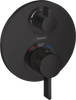 Hansgrohe Ecostat S Thermostatic Trim with Volume Control for 1 Function - Matte Black