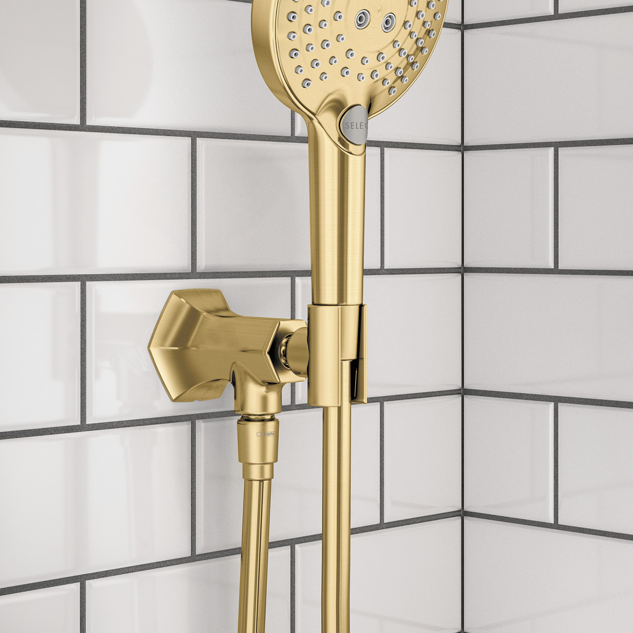 Hansgrohe 04831250 Locarno Handshower Holder with Outlet in