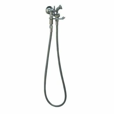 Outdoor Shower Company WMFS442CHV WALL MOUNT FOOT SHOWER