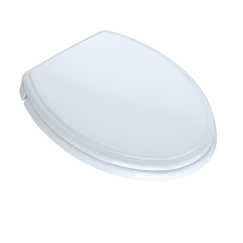 Toto SoftClose Elongated Traditional Slow Close Toilet Seat and Lid in Cotton White Toto SoftClose Elongated Traditional Slow Close Toilet Seat and Lid in Cotton White