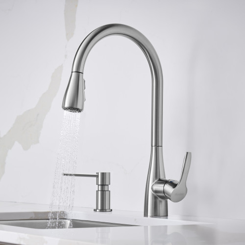 Blanco 442208 Atura Faucet with Pull-Down Spray 1.5gpm - Stainless Blanco 442208 Atura Faucet with Pull-Down Spray 1.5gpm - Stainless