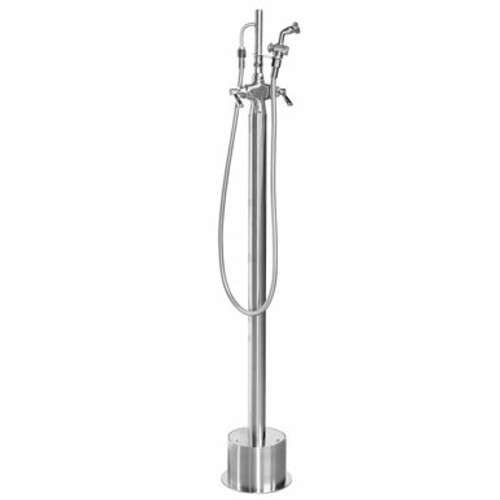 Outdoor Shower Company FSHS-50-HC Free Standing Hot and Cold Hand Spray with Hose