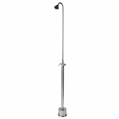 Outdoor Shower Company HC-4000 Free Standing ADA Hot & Cold Water Shower Unit