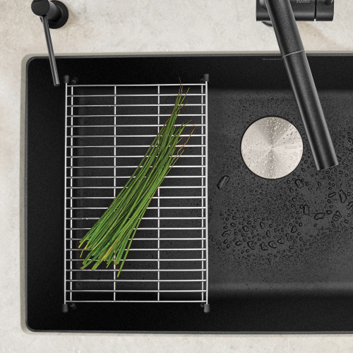 Blanco 233542: Stainless Steel Floating Sink Grid (Fits Precis 2.0, Cascade Super Single, 1.75 and Large Bowl)