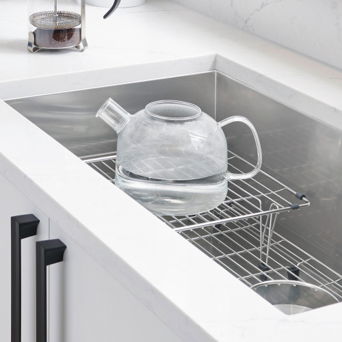 Blanco 231608 Stainless Steel Multi-Level Sink Grid (fits Quatrus Super Single Bowls)