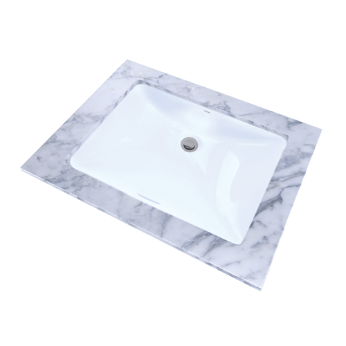 Toto 20" Rectangular Undermount Bathroom Sink with CeFiONtect - Cotton White - LT535G#01 Toto 20" Rectangular Undermount Bathroom Sink with CeFiONtect - Cotton White - LT535G#01