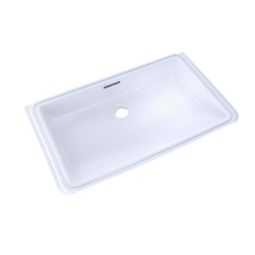 TOTO LT191G#01 Rectangular Undermount Bathroom Sink with CeFiONtect: Cotton WhiteLT191#01