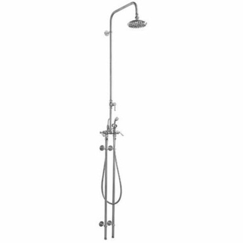 Outdoor Shower Company WMHC-772-DLX Wall Mount ADA Hot & Cold Shower w/Hand Spray
