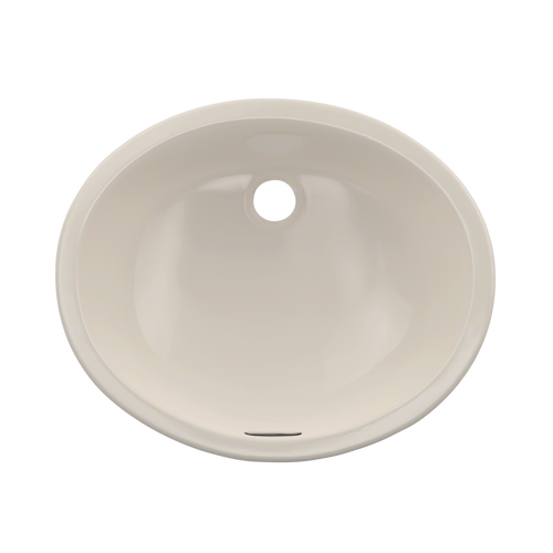 Toto LT579G#12 Rendezvous Oval Undermount Bathroom Sink with CeFiONtect: Sedona Beige Toto LT579G#12 Rendezvous Oval Undermount Bathroom Sink with CeFiONtect: Sedona Beige