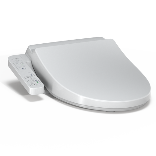 TOTO A2 Bidet Seat with Attached Remote - Elongated in Cotton White