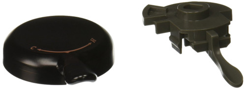 Delta Lahara RP51307 Temperature Knob & Cover - 17 Series in Chrome Finish