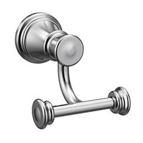 Moen Belfield Chrome Double Robe Hook