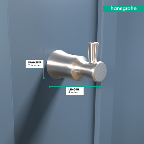 Hansgrohe 04788820 Joleena Hook in Brushed Nickel