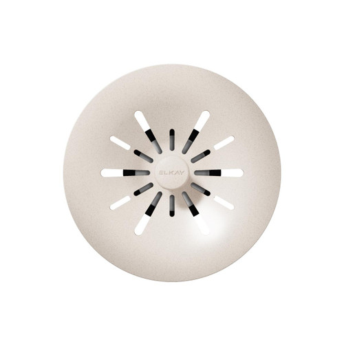 Elkay Quartz Perfect Drain 3-1/2" Removable Polymer Basket Strainer and Rubber Stopper Putty
