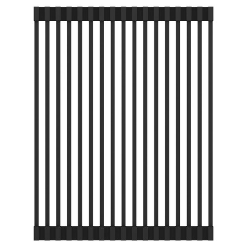 Elkay Crosstown Black Silicone 11-7/8" x 16-3/4" x 3/8" Drying Rack