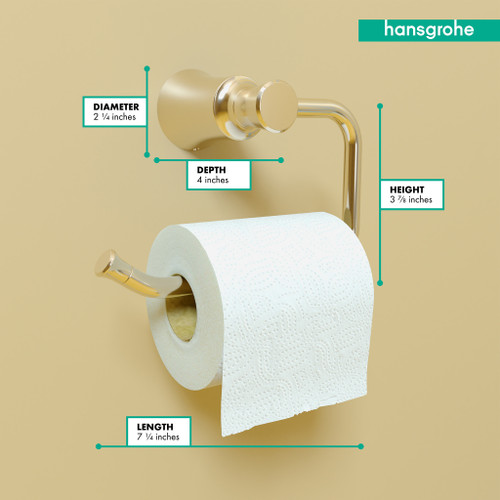 Hansgrohe 04787830 Joleena Toilet Paper Holder in Polished Nickel