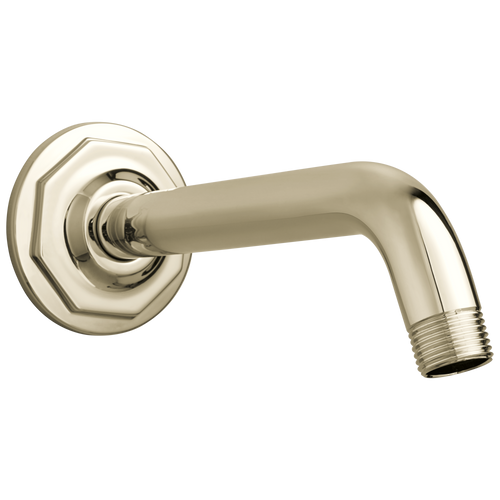 Brizo RP78580PN Rook 7" Shower Arm & Flange: Polished Nickel