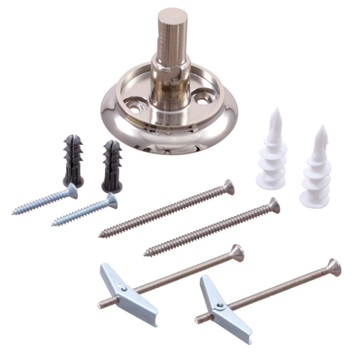 Brizo RP70611PN Charlotte Mounting Plate & Hardware: Polished Nickel