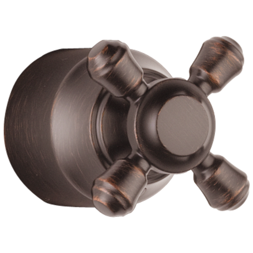 Delta Cassidy H595RB Metal Cross Handle Kit - Transfer Valve in Venetian Bronze Finish