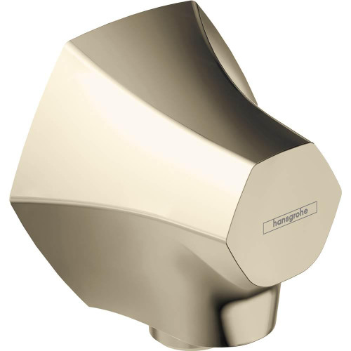 Hansgrohe 04839830 Locarno Wall Outlet with Check Valves in Polished Nickel
