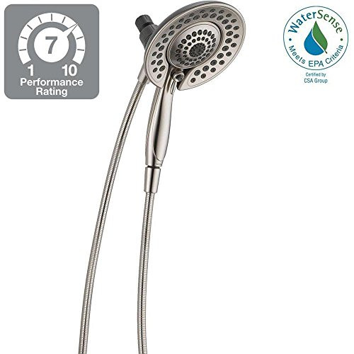 Delta Universal Showering Components 75583CSN In2ition 5-Setting Two-in-One Shower in Spotshield Brushed Nickel Finish