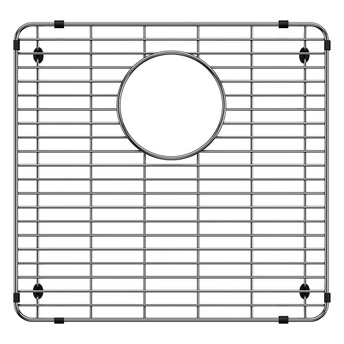 Blanco 237144: Formera Collection Stainless Steel Bottom Grid for Large Bowl of Formera 60/40 Sink