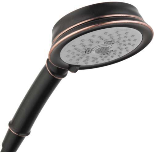 Hansgrohe 4753920 Croma 100 Classic Handshower 3-Jet, 1.8 GPM in Rubbed Bronze