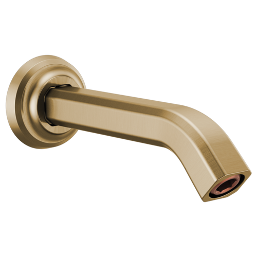 Brizo RP92044GL Levoir 7 1/2" Shower Arm and Flange: Luxe Gold