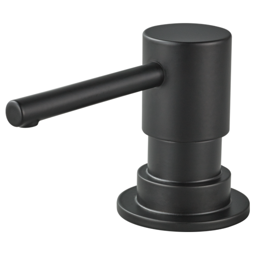 Brizo RP79275BL Solna Soap/Lotion Dispenser: Matte Black