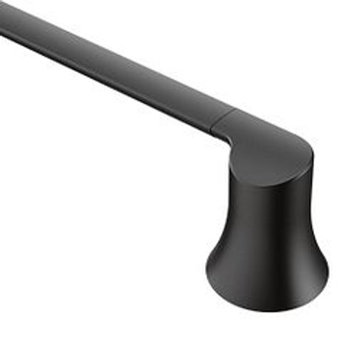 Moen Doux Matte Black 24" Towel Bar