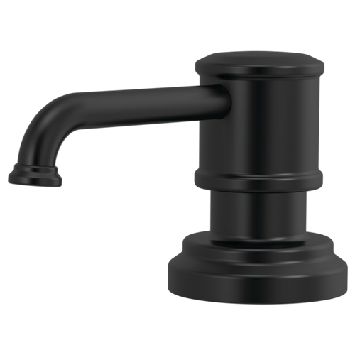 Brizo Artesso RP75675BL Soap/Lotion Dispenser in Matte Black Finish