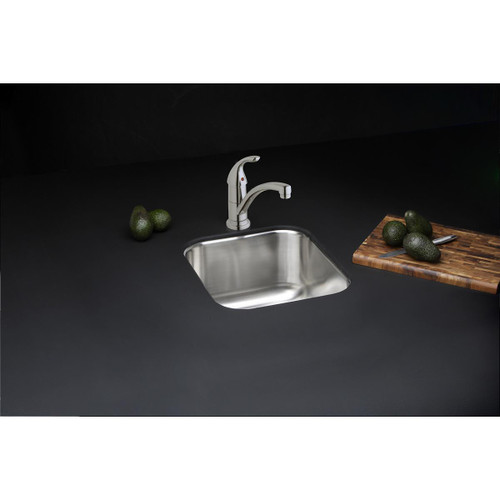 Elkay Everyday Single Hole Deck Mount Kitchen Faucet with Lever Handle Chrome Elkay Everyday Single Hole Deck Mount Kitchen Faucet with Lever Handle Chrome