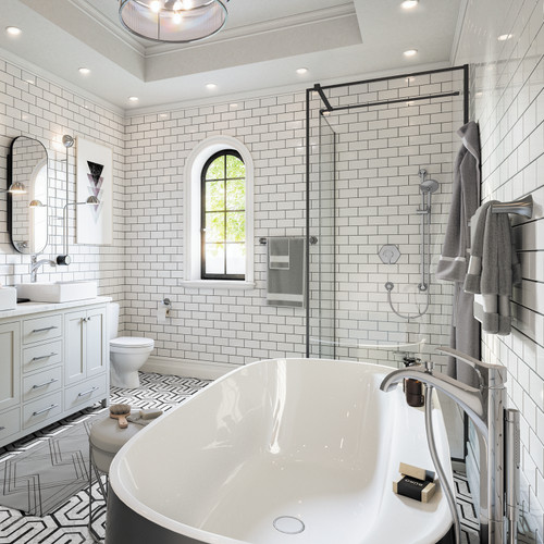 Hansgrohe 04836830 Locarno Towel Ring in Polished Nickel