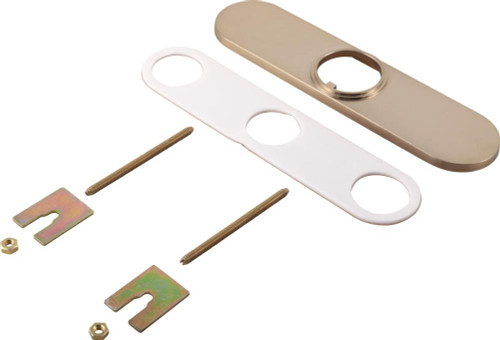 Delta Trinsic RP64070CZ Escutcheon & Gasket - 8" in Champagne Bronze Finish