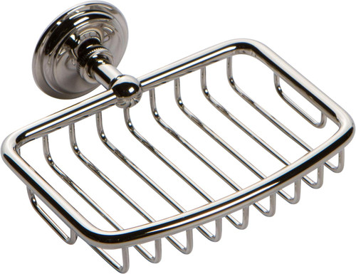 Ginger 26550/PN London Terrace Soap Basket Polished Nickel